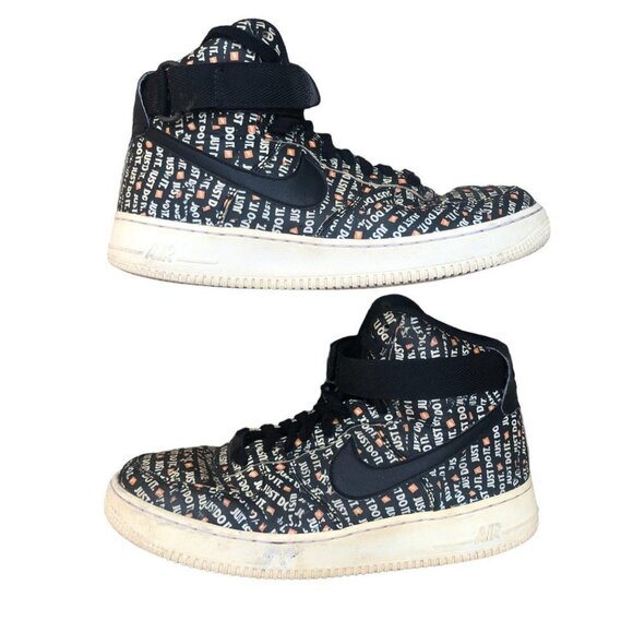 2018 Nike Air Force 1 High Just Do it Size 8 - Picture 4 of 10
